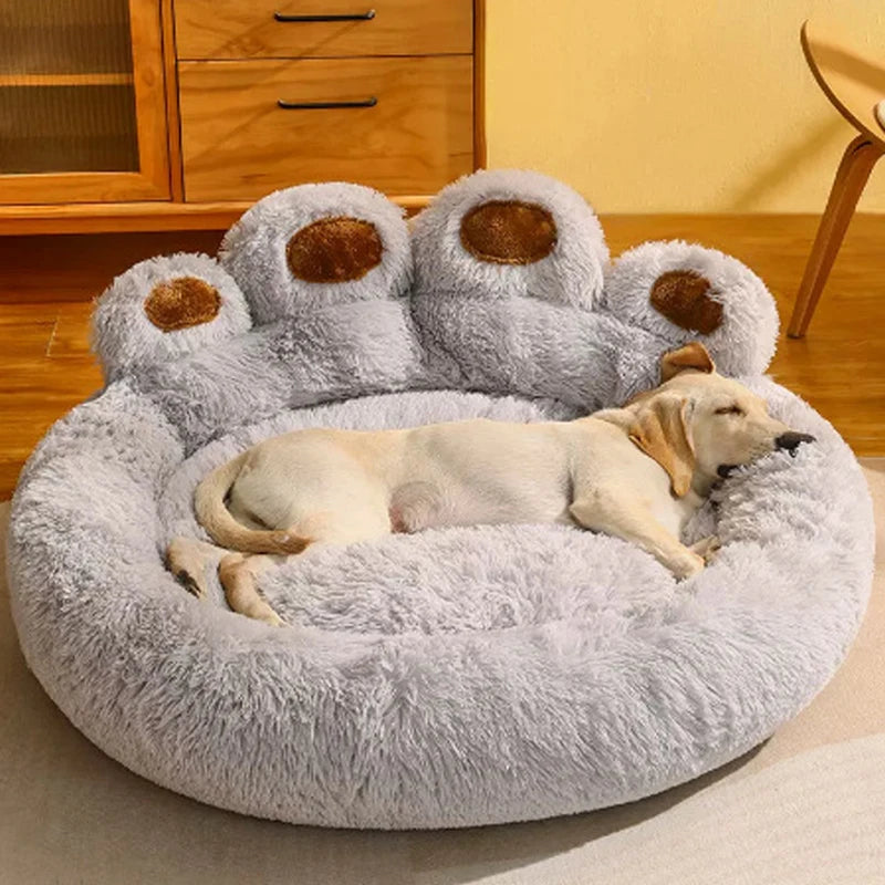 Fluffy Bear Paw Bed
