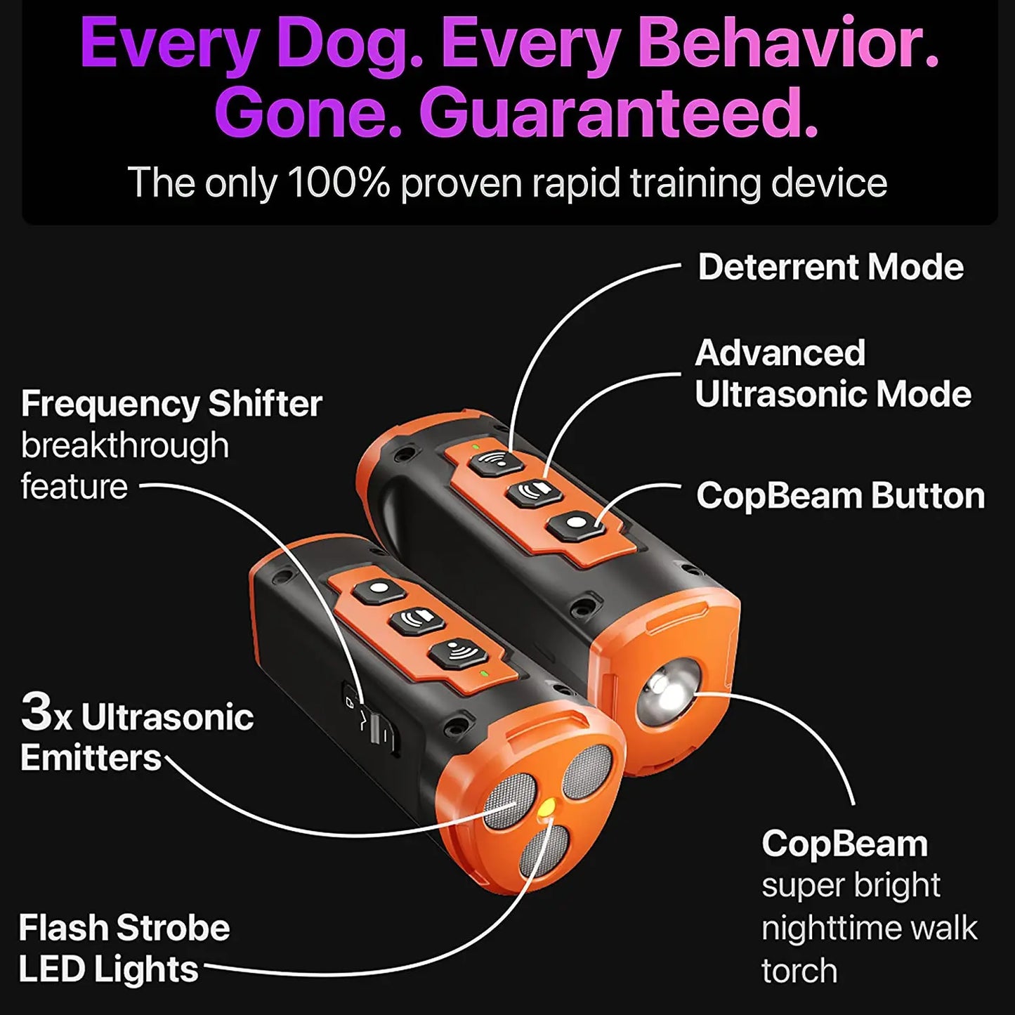 Ultrasonic Dog Repeller Device