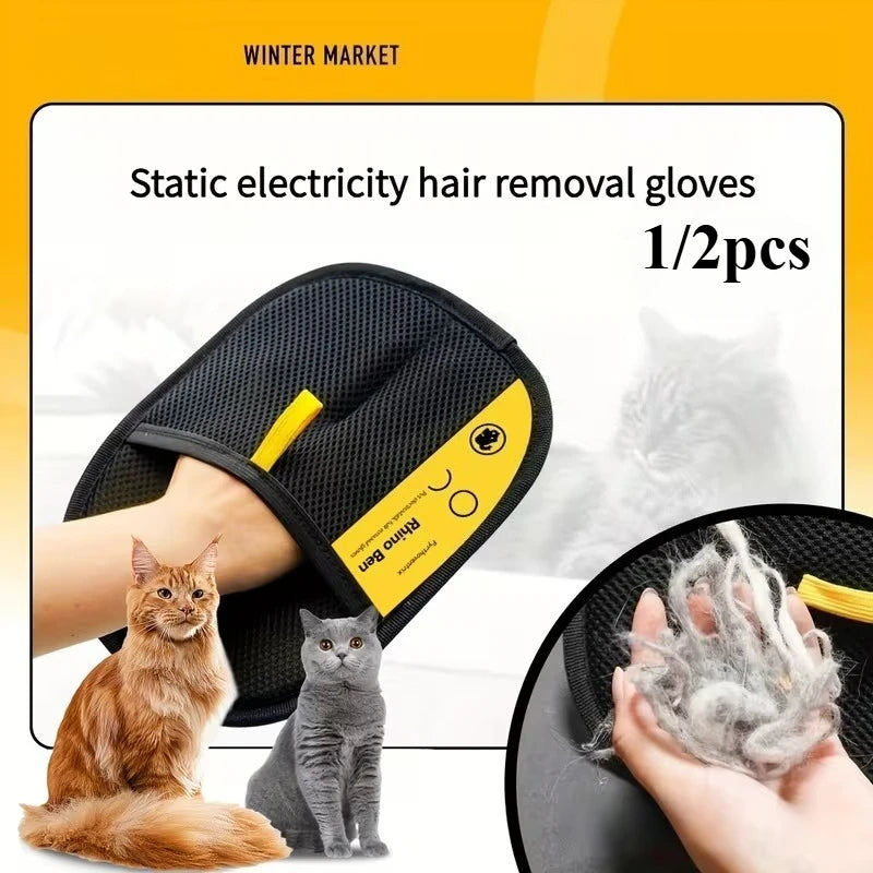 Cat Grooming Massage Glove