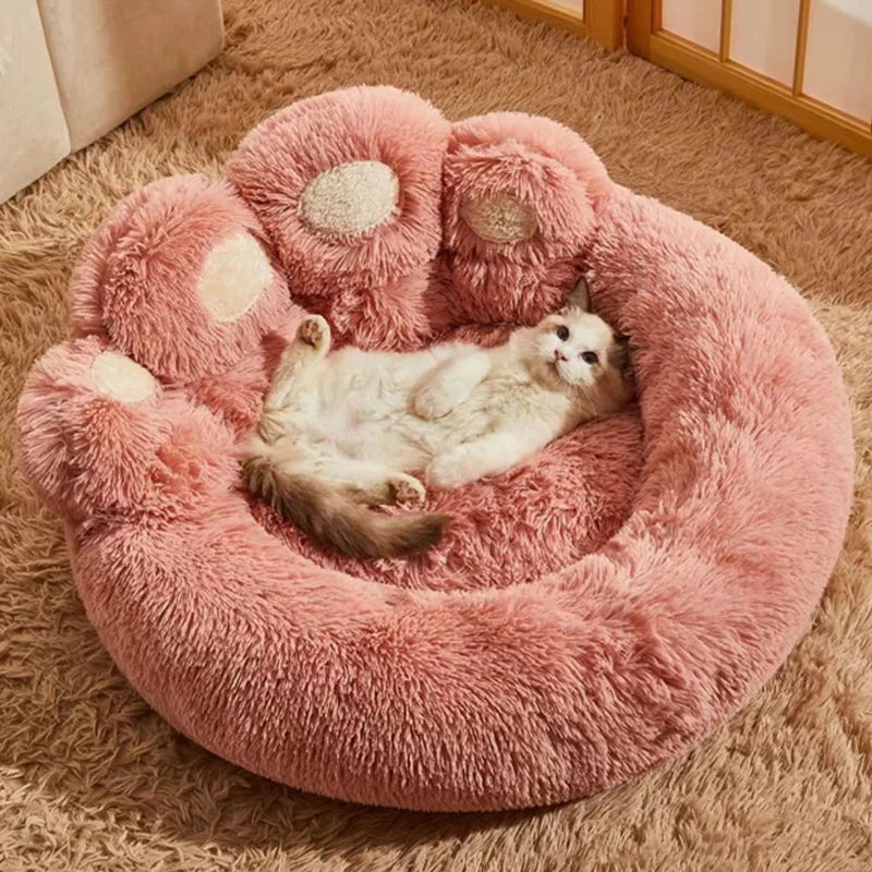 Fluffy Bear Paw Bed