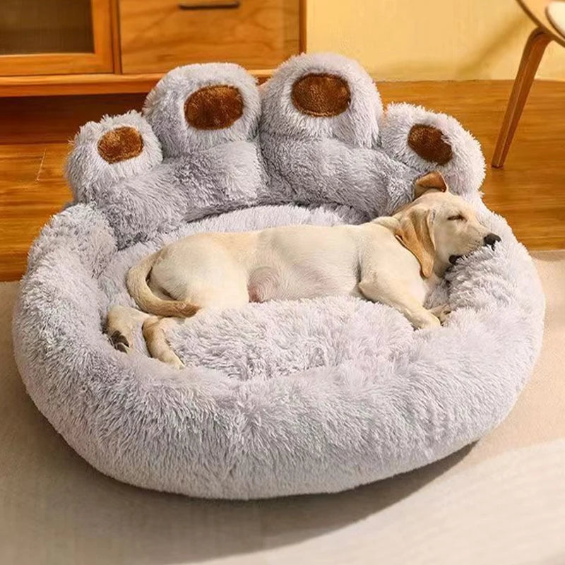 Fluffy Bear Paw Bed