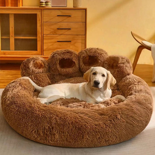 Fluffy Bear Paw Bed